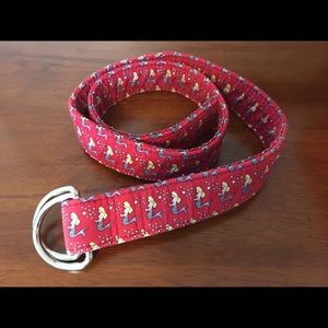 Vineyard Vines Mermaid D-ring Belt